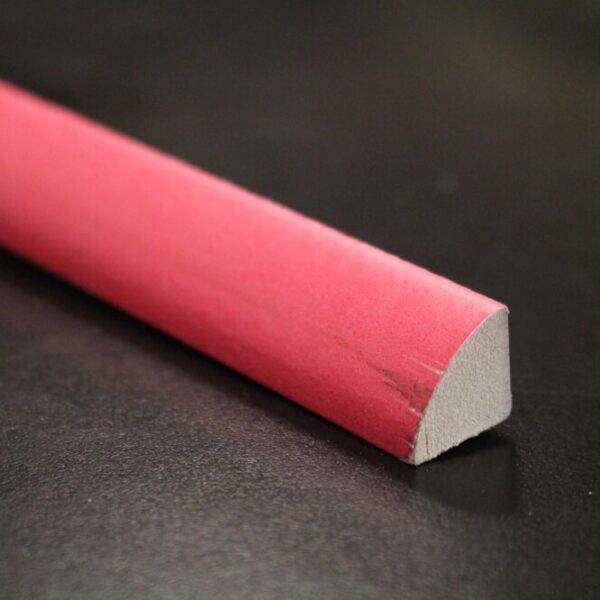 Quart de rond medium melamine rose