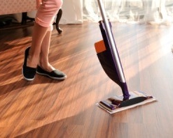 entretien et nettoyage du parquet