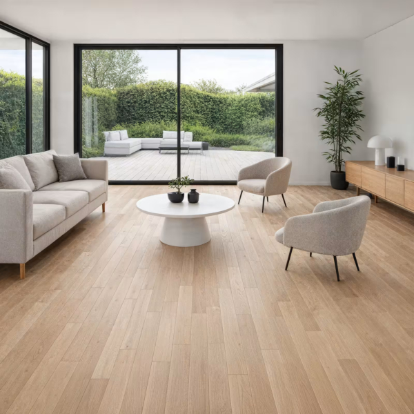 Parquet contrecollé chêne 15 x 90 naturel